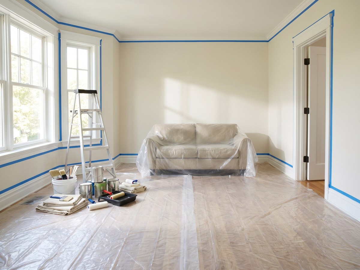 Surface preparation and protection before painting